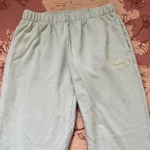 light blue brandy melville sweatpants